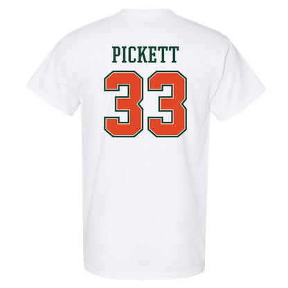Miami - NCAA Football : Booker Pickett - T-Shirt-1