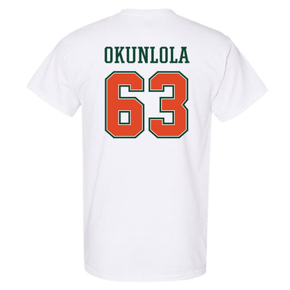 Miami - NCAA Football : Samson Okunlola - T-Shirt-1