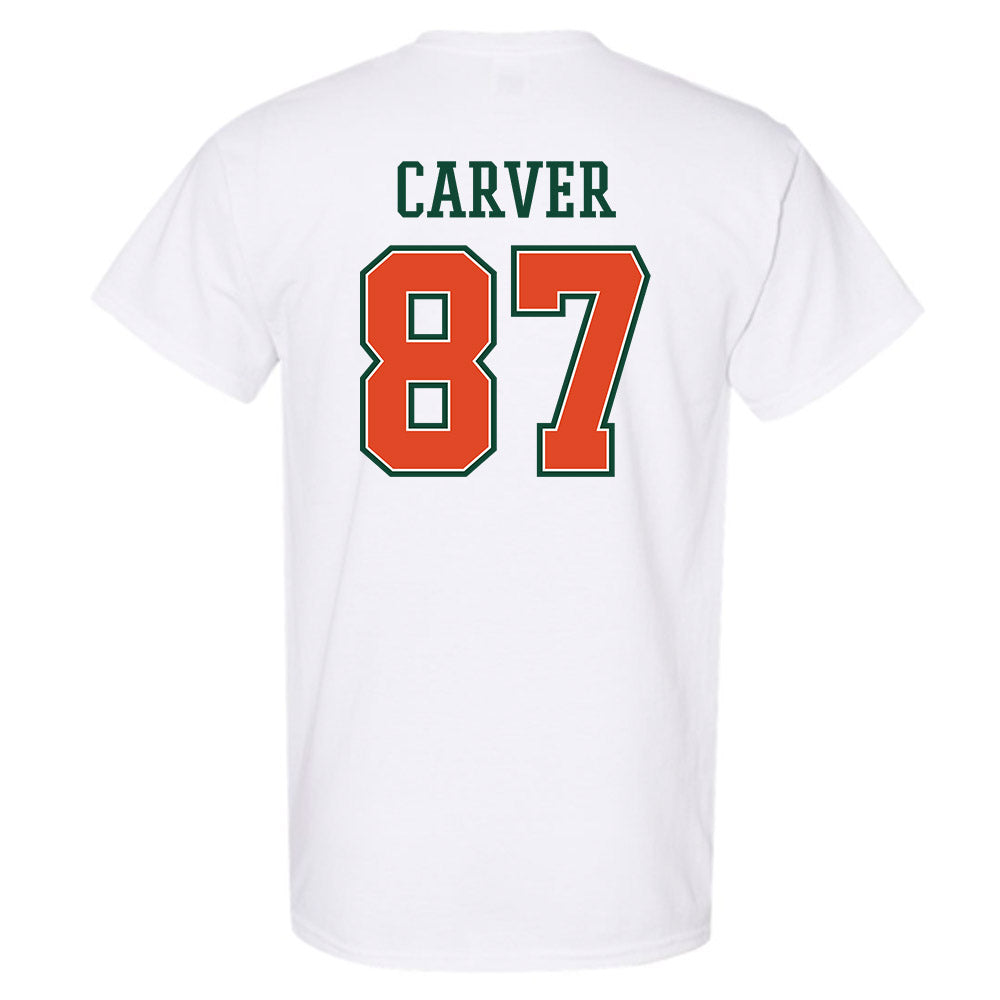 Miami - NCAA Football : Hunter Carver - T-Shirt-1