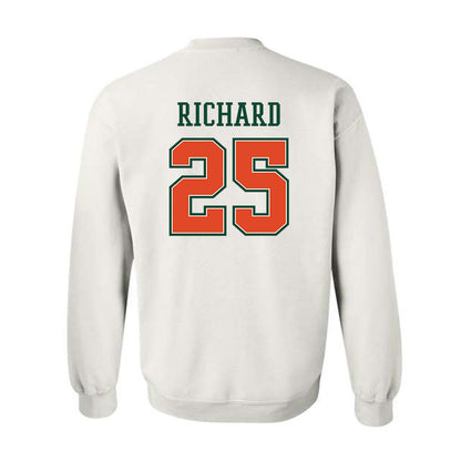 Miami - NCAA Football : Jadais Richard - Crewneck Sweatshirt-1