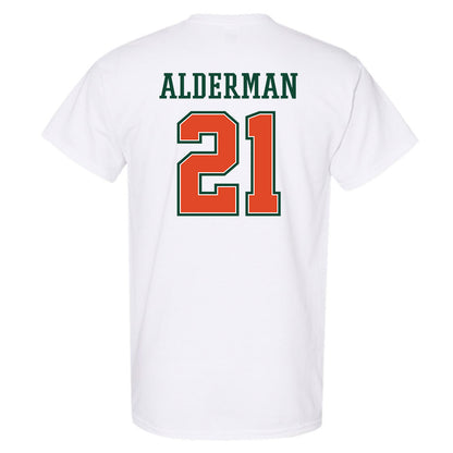 Miami - NCAA Football : Jaylin Alderman - T-Shirt-1