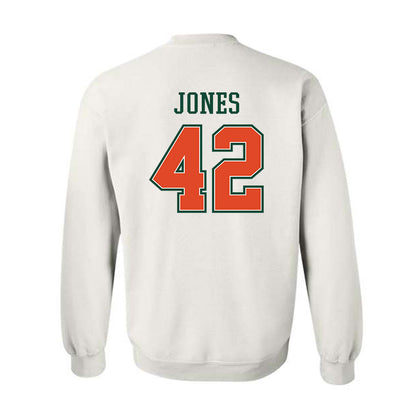 Miami - NCAA Football : Artavius Jones - Crewneck Sweatshirt-1