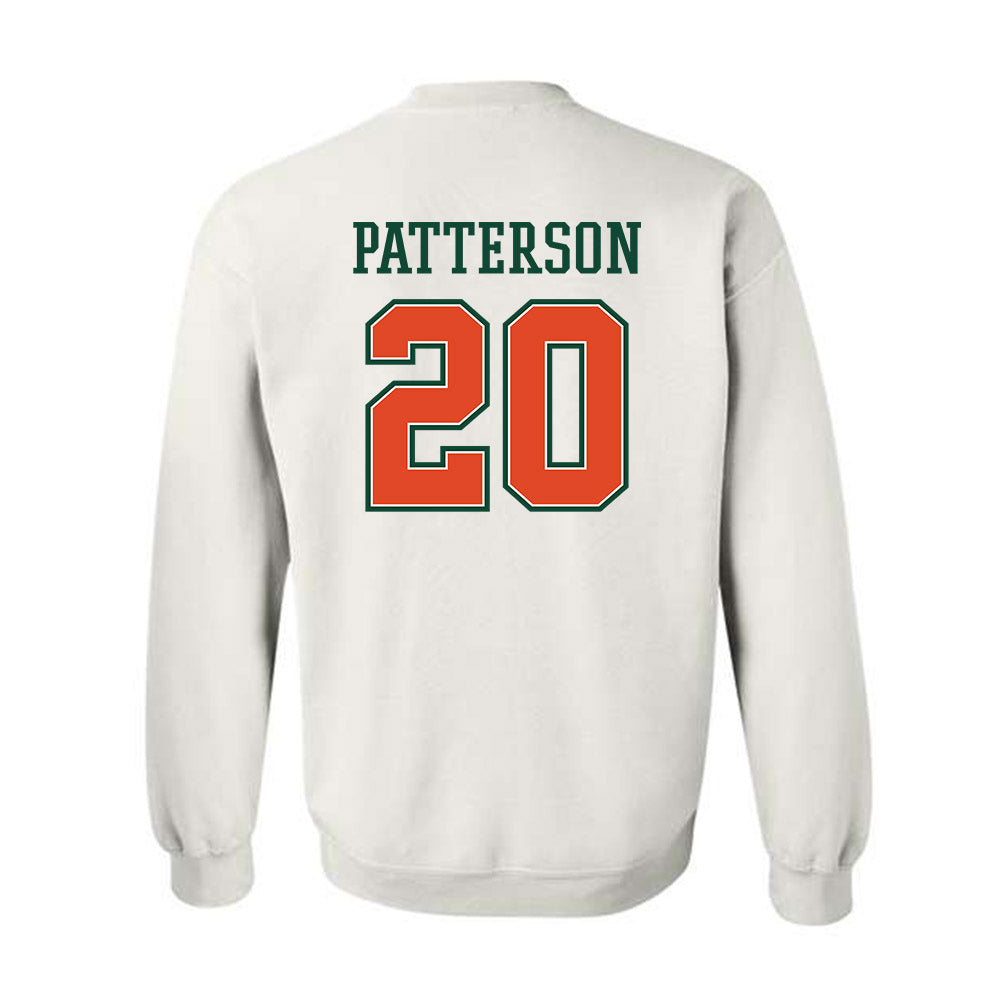 Miami - NCAA Football : zaquan Patterson - Crewneck Sweatshirt-1