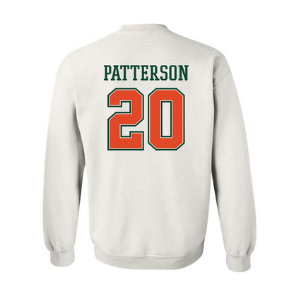 Miami - NCAA Football : zaquan Patterson - Crewneck Sweatshirt-1