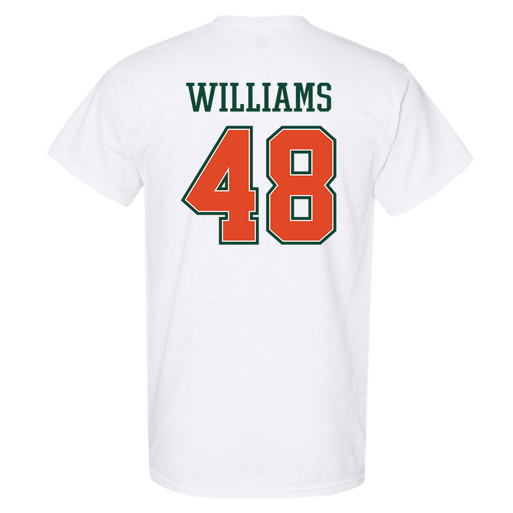 Miami - NCAA Football : Andres Williams - T-Shirt-1