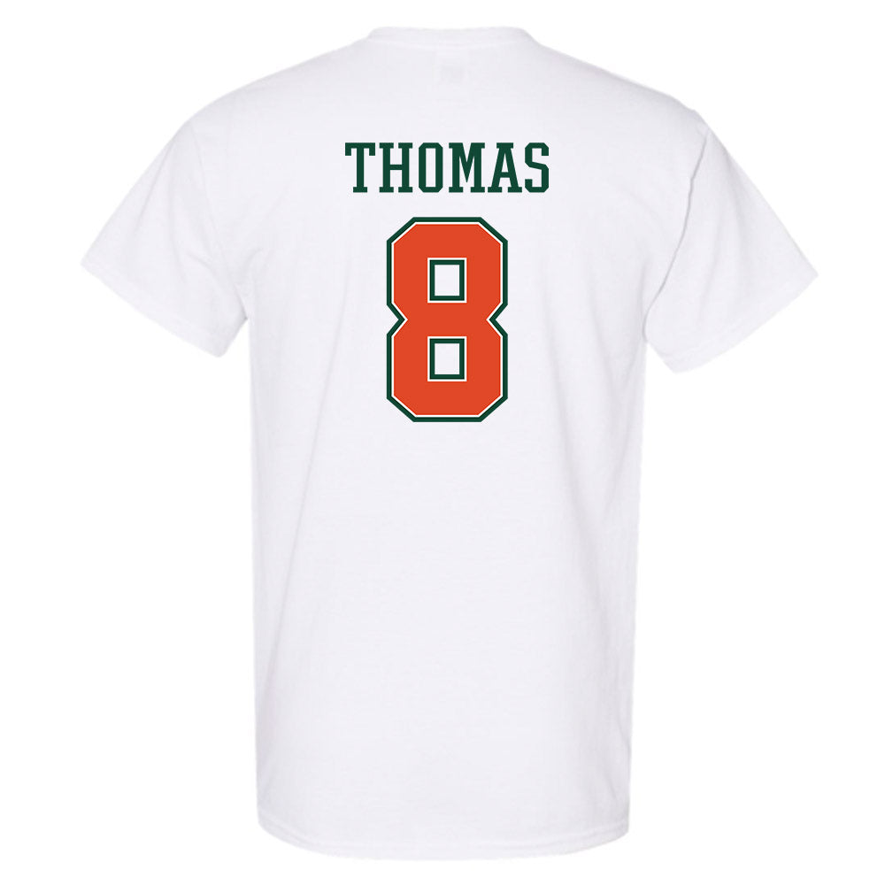 Miami - NCAA Football : Jakobe Thomas - T-Shirt-1