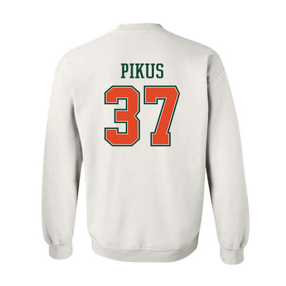 Miami - NCAA Football : Henry Pikus - Crewneck Sweatshirt-1