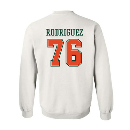 Miami - NCAA Football : Ryan Rodriguez - Crewneck Sweatshirt-1