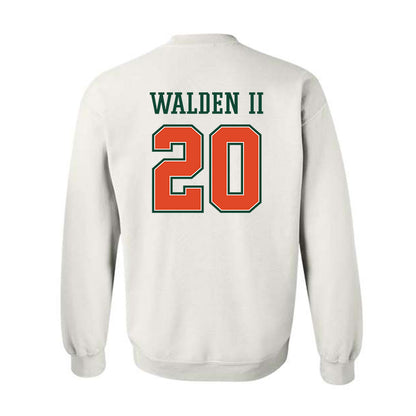 Miami - NCAA Football : Terrell Walden II - Crewneck Sweatshirt-1
