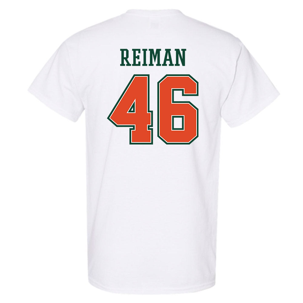 Miami - NCAA Football : Dylan Reiman - T-Shirt-1