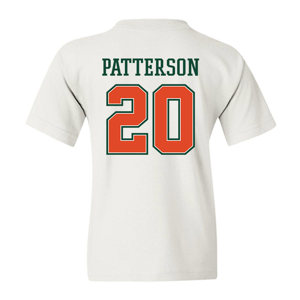 Miami - NCAA Football : zaquan Patterson - Youth T-Shirt-1