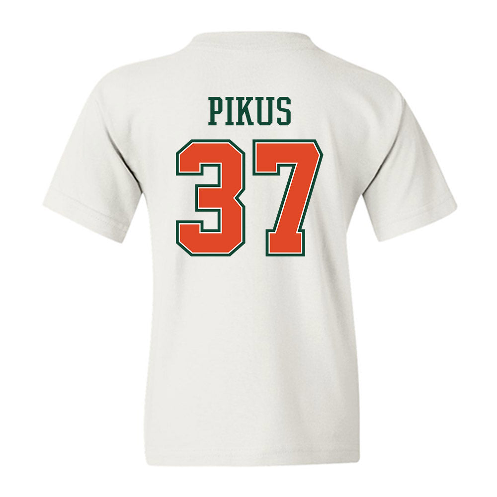 Miami - NCAA Football : Henry Pikus - Youth T-Shirt-1