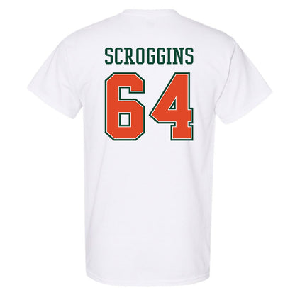 Miami - NCAA Football : Ralph Scroggins - T-Shirt-1