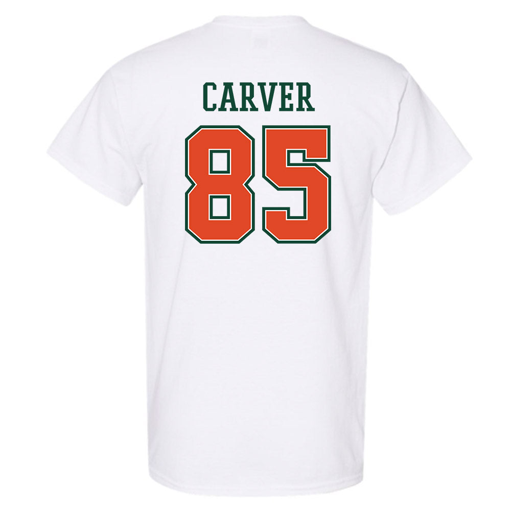 Miami - NCAA Football : Jackson Carver - T-Shirt-1