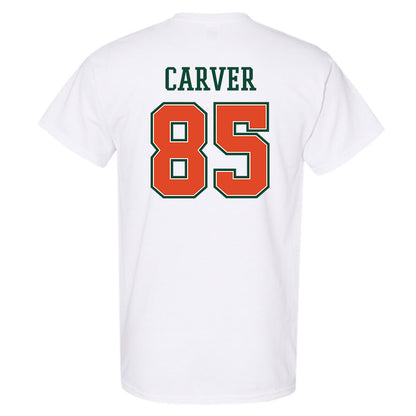 Miami - NCAA Football : Jackson Carver - T-Shirt-1