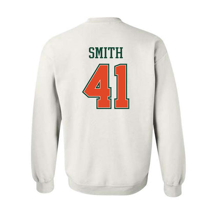 Miami - NCAA Football : Chase Smith - Crewneck Sweatshirt-1