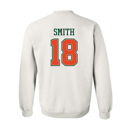 Miami - NCAA Football : Nikao Smith - Crewneck Sweatshirt-1