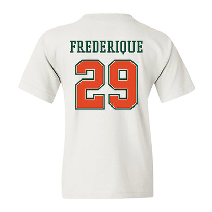 Miami - NCAA Football : Romanas Frederique - Youth T-Shirt-1