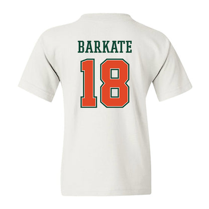 Miami - NCAA Football : Cooper Barkate - Youth T-Shirt-1