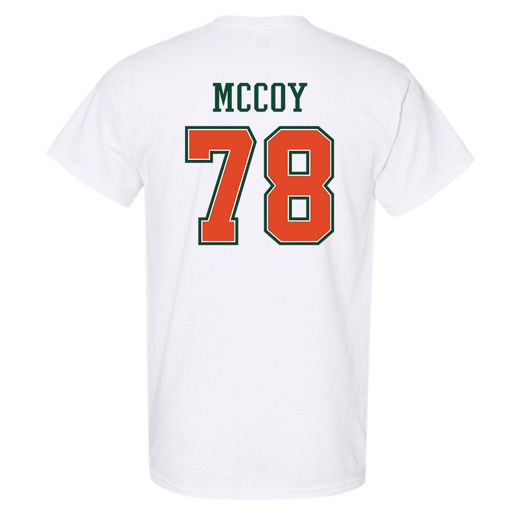 Miami - NCAA Football : Matthew McCoy - T-Shirt-1