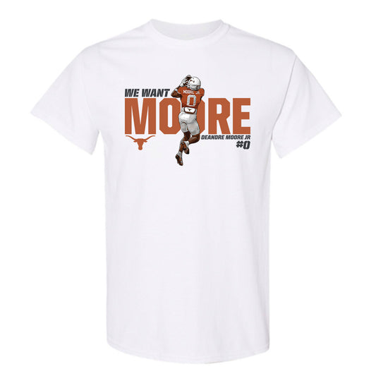 Texas - NCAA Football : Deandre Moore Jr - T-Shirt