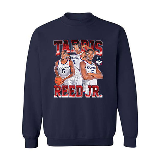 UConn - NCAA Men's Basketball : Tarris Reed - Crewneck Sweatshirt-0