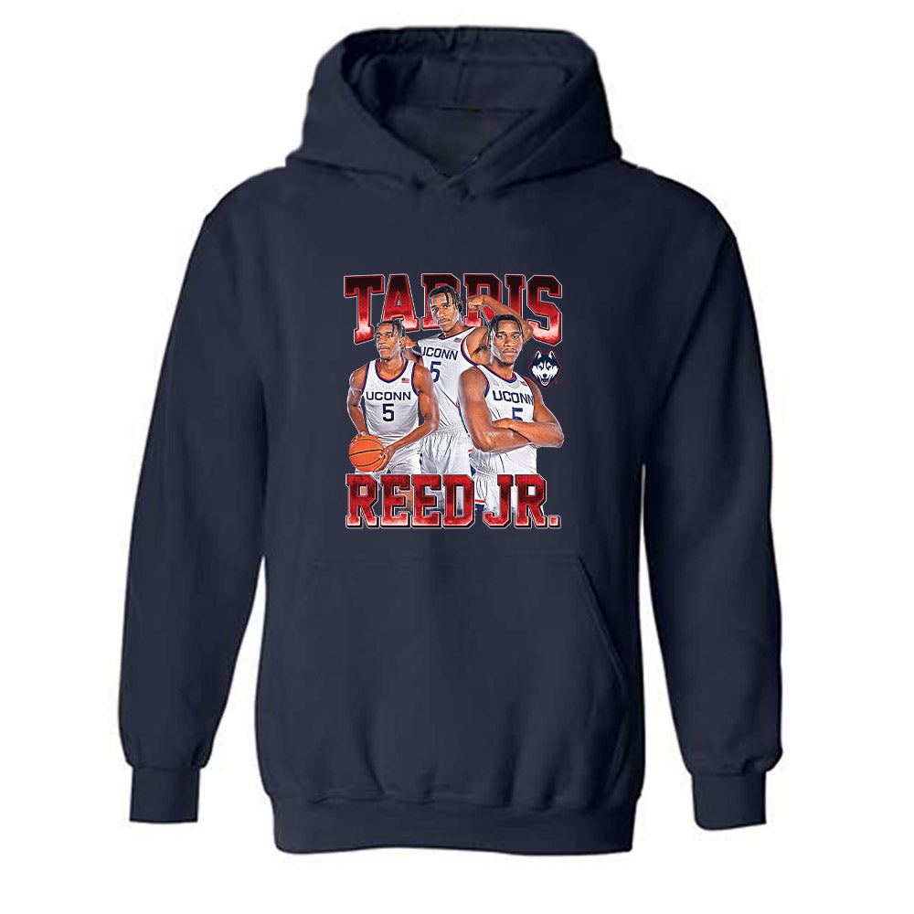 UConn - NCAA Men's Basketball : Tarris Reed - Hooded Sweatshirt-0