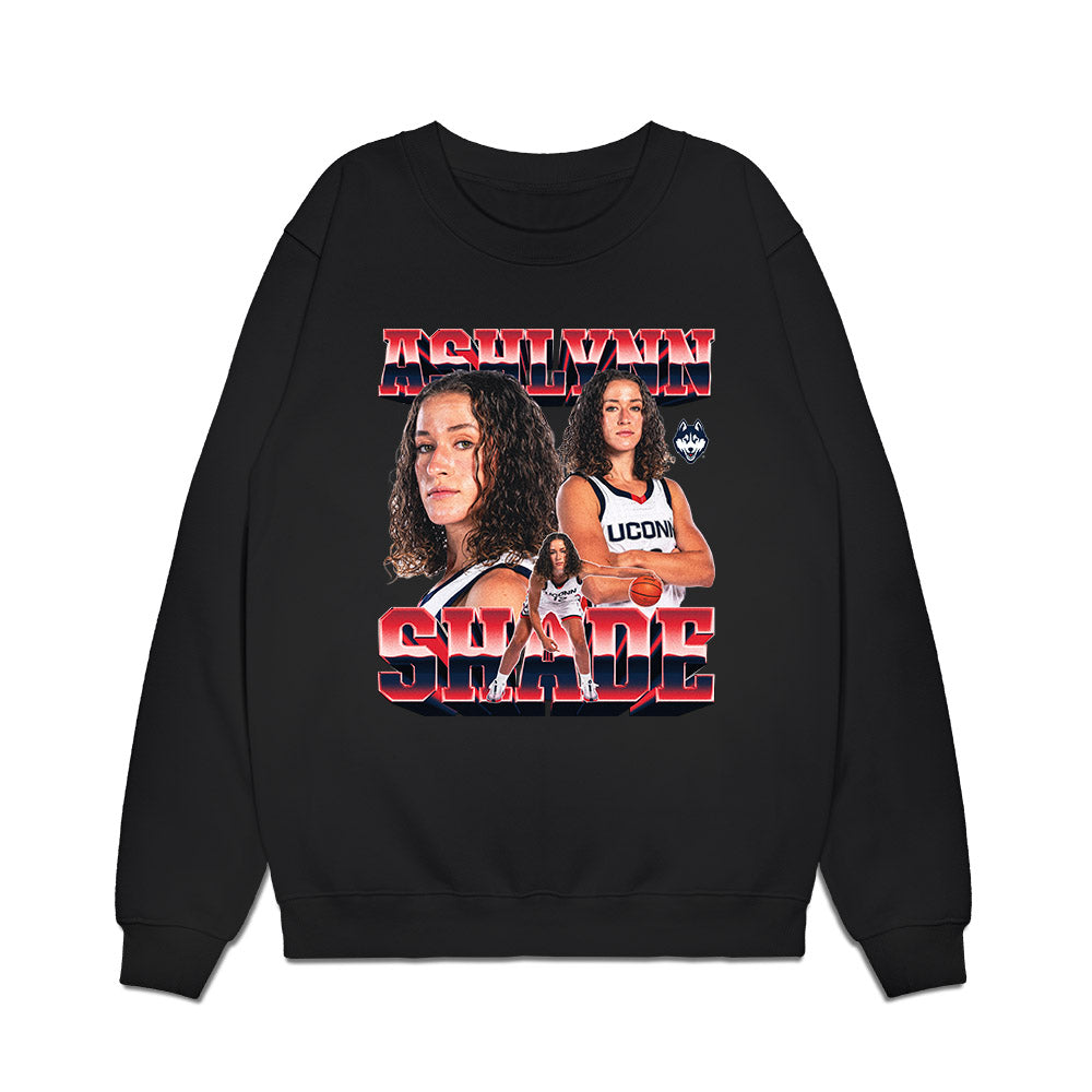 UConn - NCAA Women's Basketball : Ashlynn Shade - Collage Premium Crewneck Sweatshirt-0