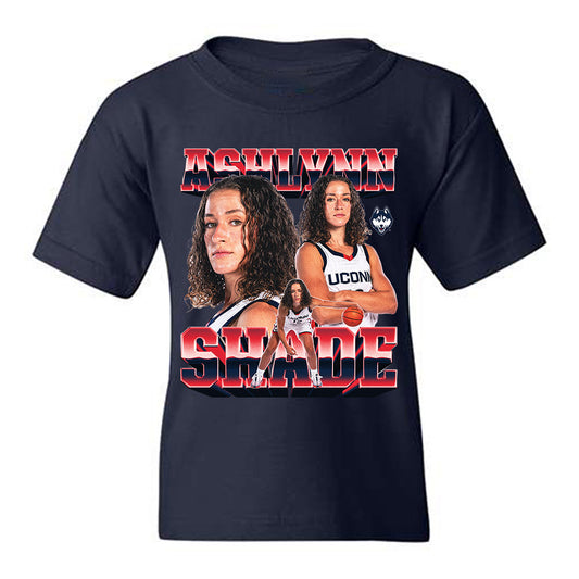 UConn - NCAA Women's Basketball : Ashlynn Shade - Youth T-Shirt-0