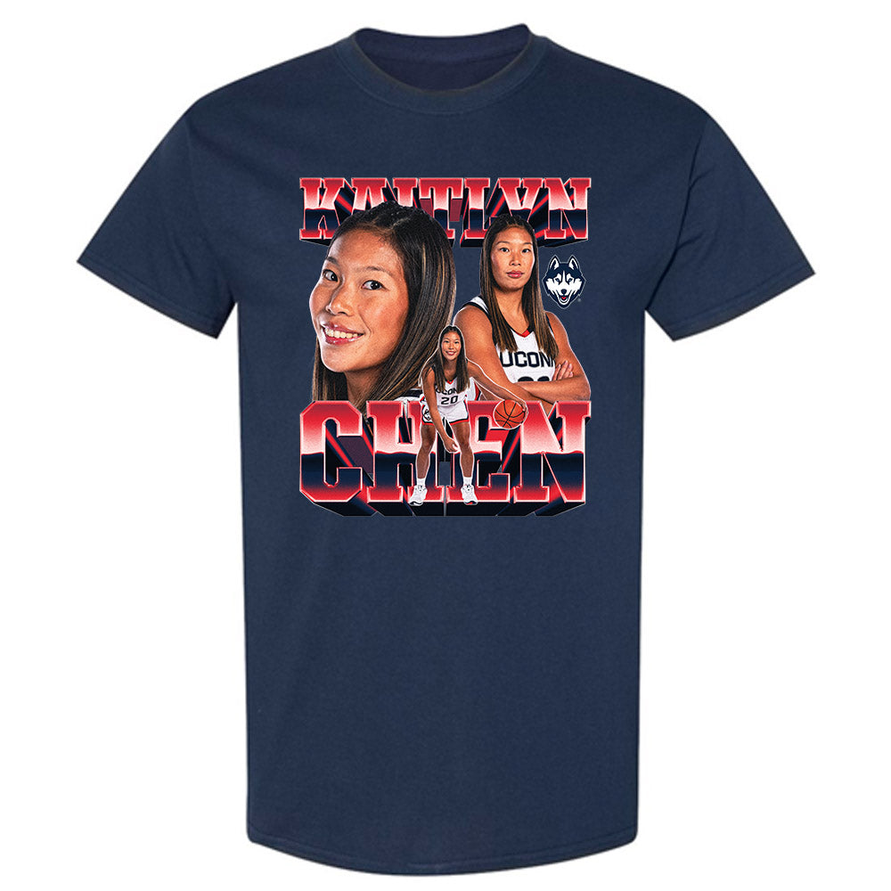 UConn - NCAA Women's Basketball : Kaitlyn Chen - T-Shirt-0