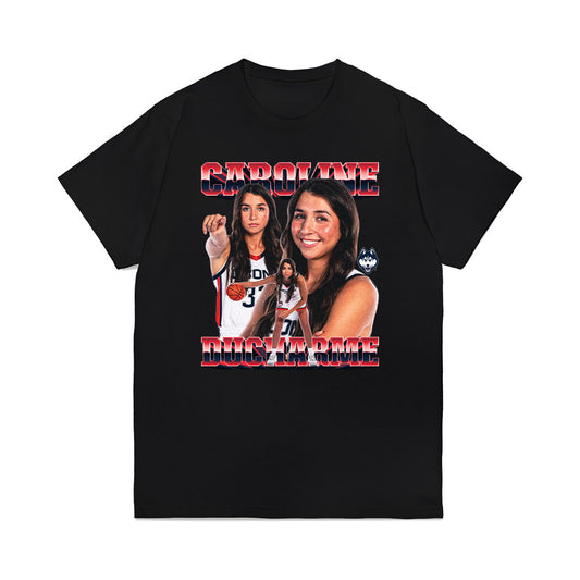 UConn - NCAA Women's Basketball : Caroline Ducharme - Collage Premium T-Shirt-0