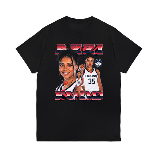 UConn - NCAA Women's Basketball : Azzi Fudd - Player Collage Premium T-Shirt-0