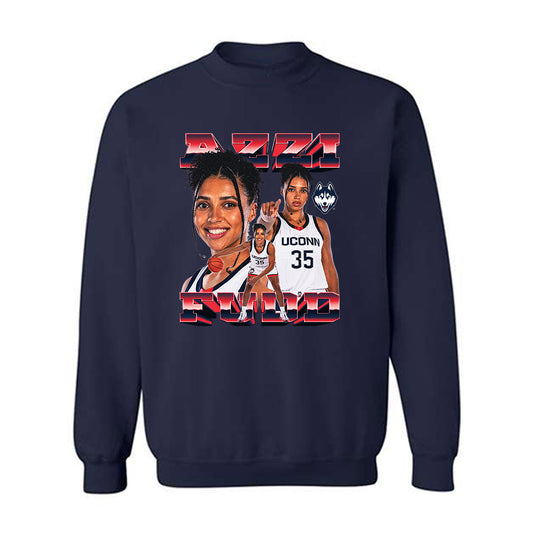 UConn - NCAA Women's Basketball : Azzi Fudd - Crewneck Sweatshirt-0