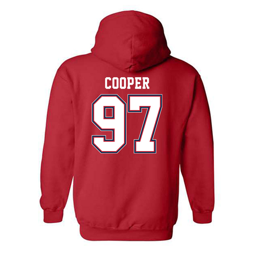 Utah Tech - NCAA Football : Nash Cooper - Classic Shersey Hooded Sweatshirt-1