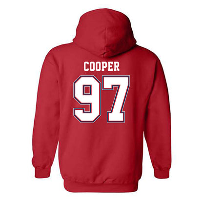 Utah Tech - NCAA Football : Nash Cooper - Classic Shersey Hooded Sweatshirt-1
