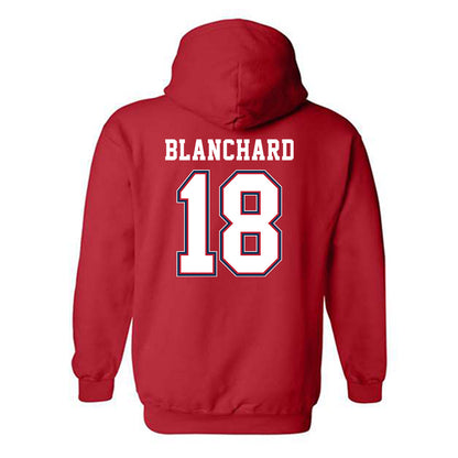 Utah Tech - NCAA Women's Soccer : Emily Blanchard - Classic Shersey Hooded Sweatshirt-1