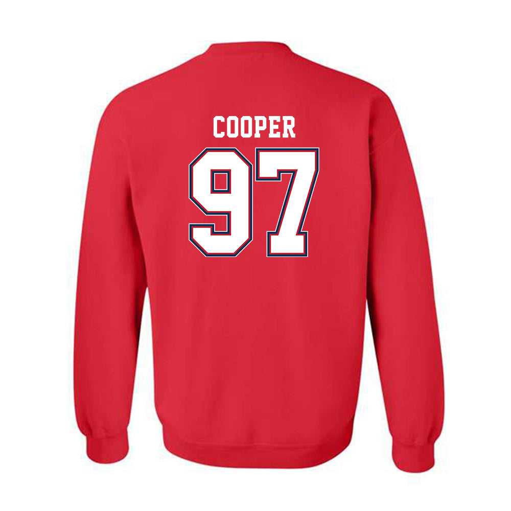 Utah Tech - NCAA Football : Nash Cooper - Classic Shersey Crewneck Sweatshirt-1