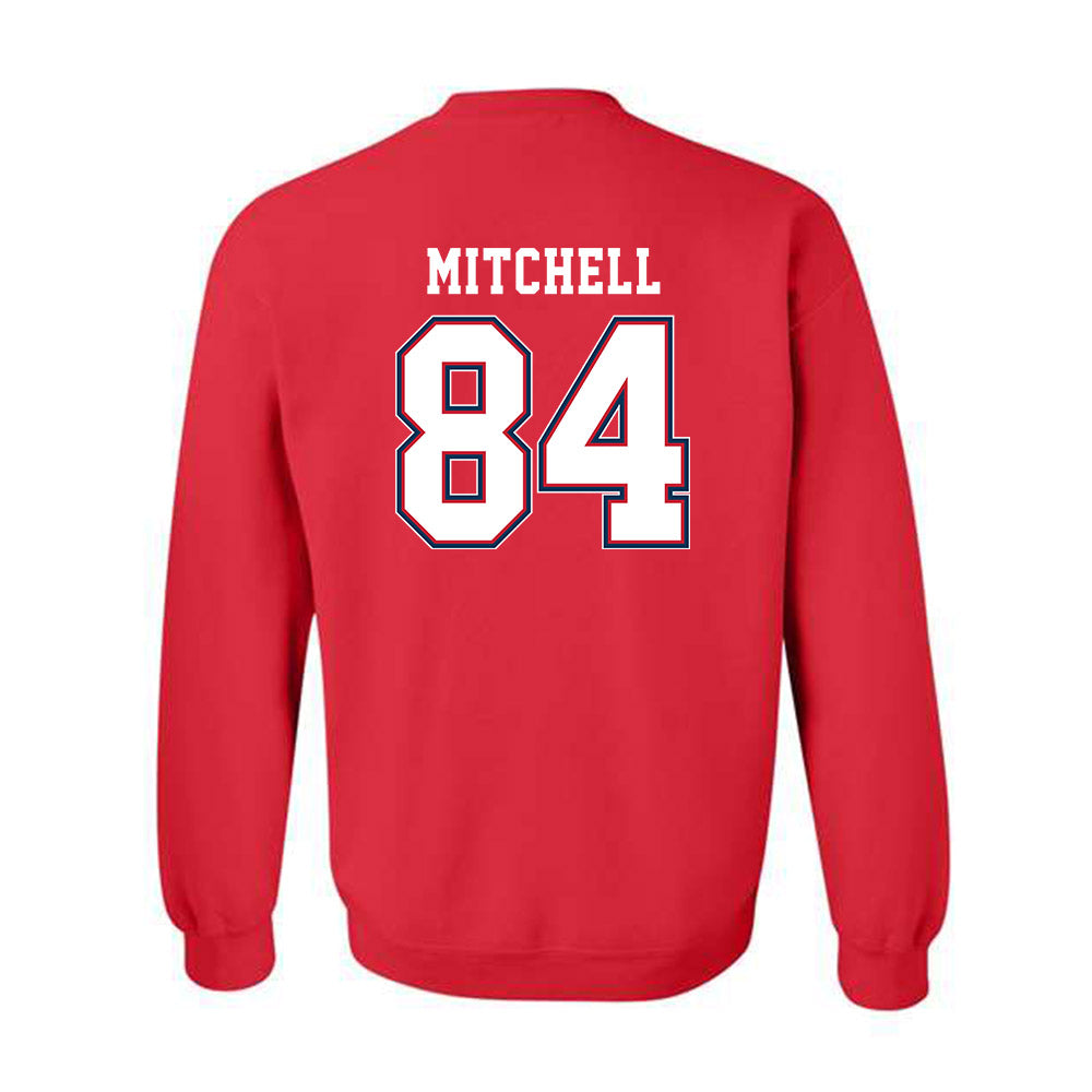 Utah Tech - NCAA Football : Jakheo Mitchell - Classic Shersey Crewneck Sweatshirt-1