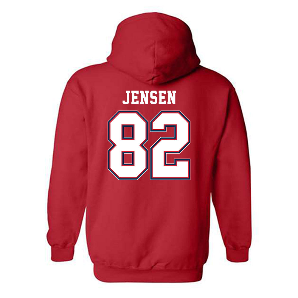 Utah Tech - NCAA Football : Mason Jensen - Classic Shersey Hooded Sweatshirt-1