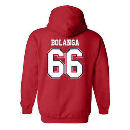 Utah Tech - NCAA Men's Basketball : Noah Bolanga - Classic Shersey Hooded Sweatshirt-1