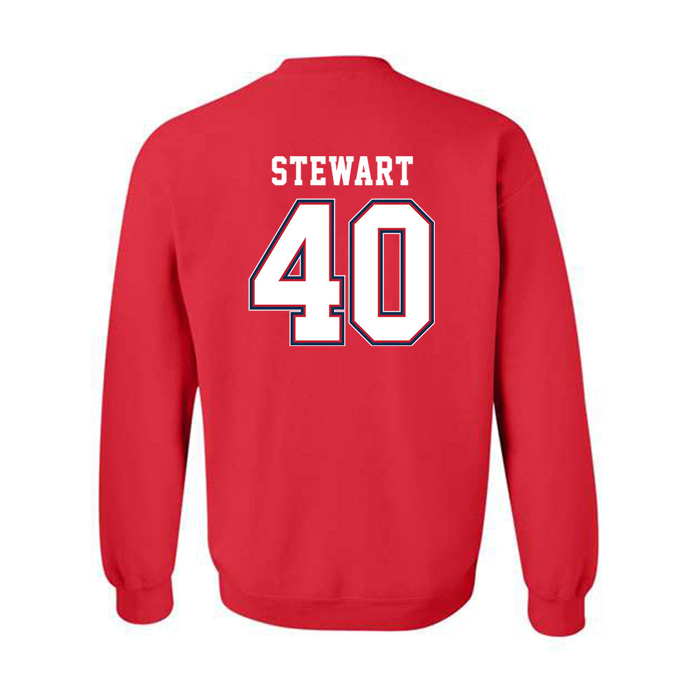 Utah Tech - NCAA Baseball : Finnegan Stewart - Classic Shersey Crewneck Sweatshirt-1