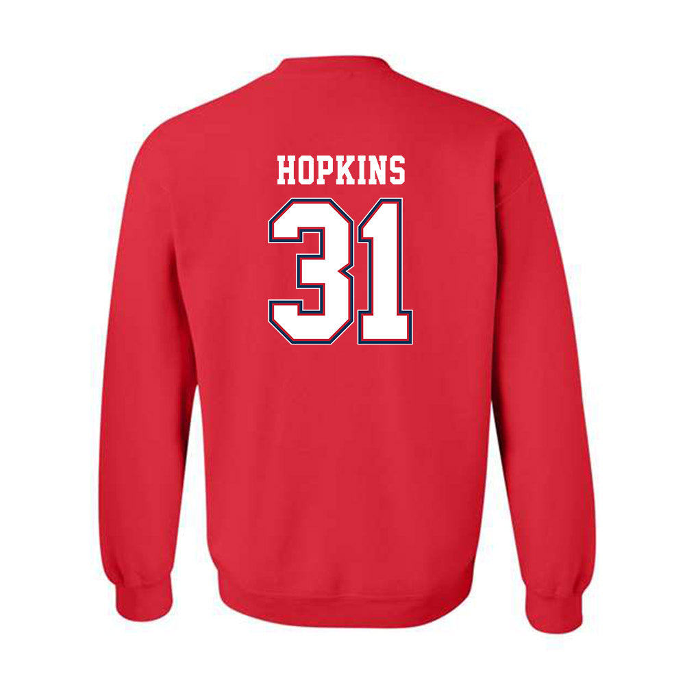 Utah Tech - NCAA Men's Soccer : Alemayehu Hopkins - Classic Shersey Crewneck Sweatshirt-1