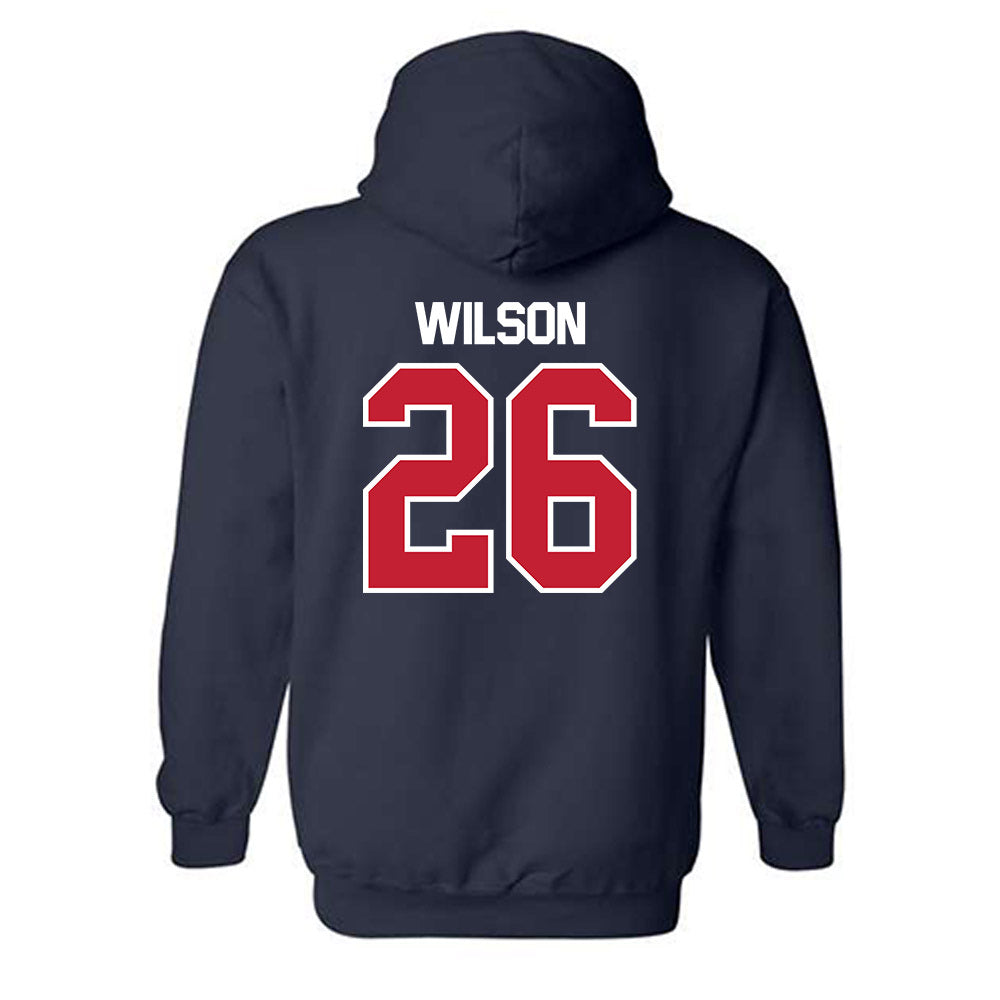 Utah Tech - NCAA Softball : Lexie Wilson - Classic Shersey Hooded Sweatshirt-1