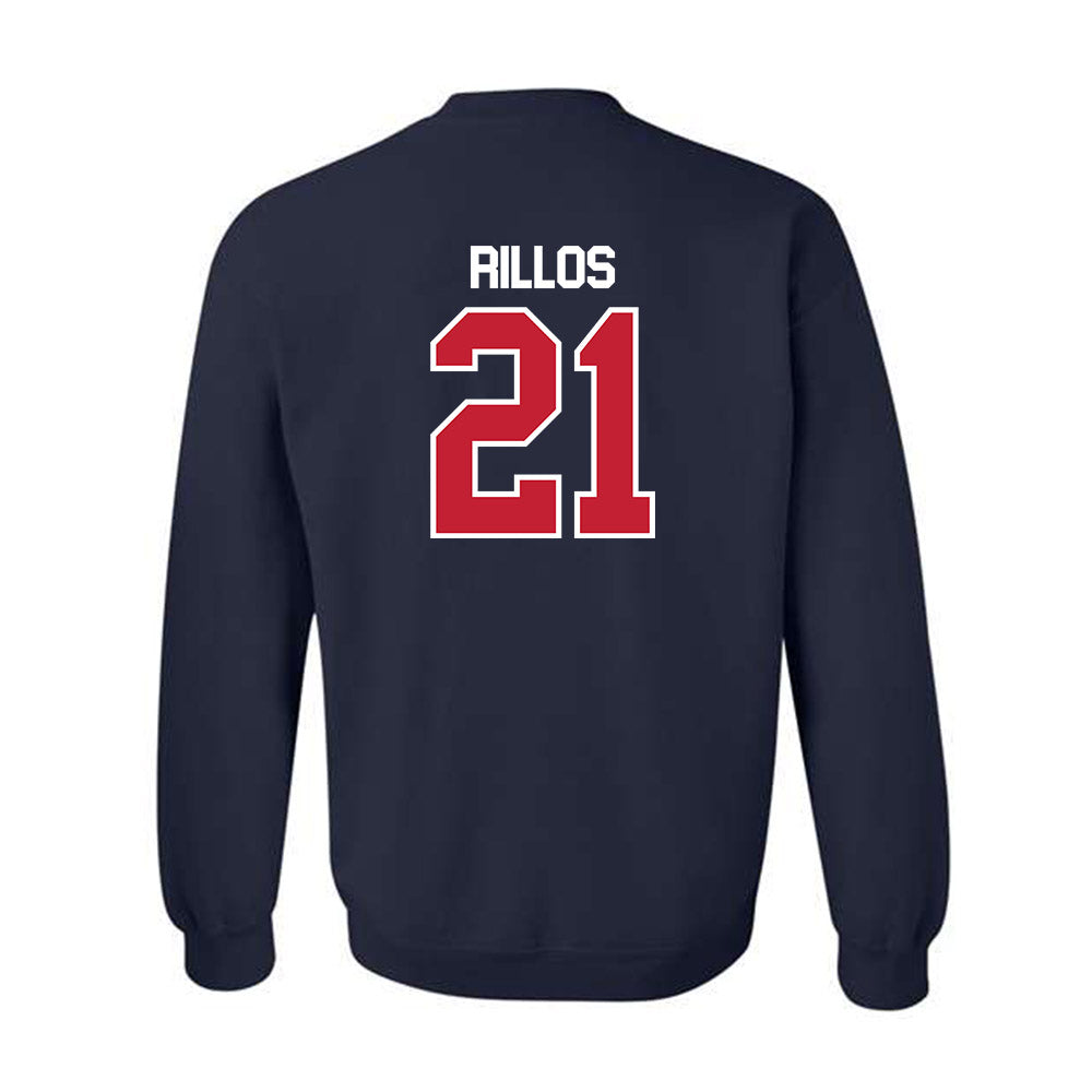 Utah Tech - NCAA Football : Josh Rillos - Classic Shersey Crewneck Sweatshirt-1