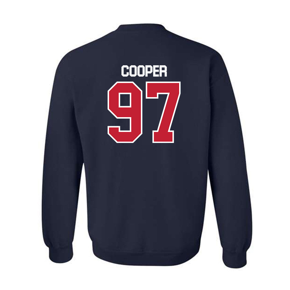 Utah Tech - NCAA Football : Nash Cooper - Classic Shersey Crewneck Sweatshirt-1