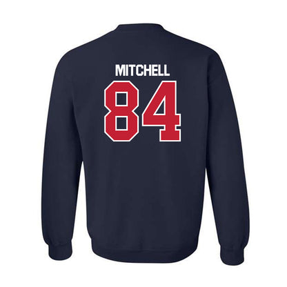 Utah Tech - NCAA Football : Jakheo Mitchell - Classic Shersey Crewneck Sweatshirt-1