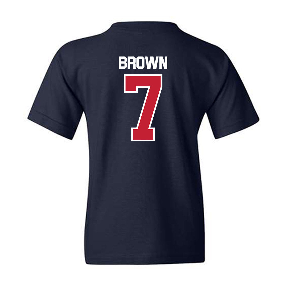 Utah Tech - NCAA Football : Taliq Brown - Classic Shersey Youth T-Shirt-1
