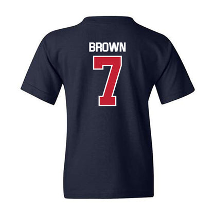 Utah Tech - NCAA Football : Taliq Brown - Classic Shersey Youth T-Shirt-1