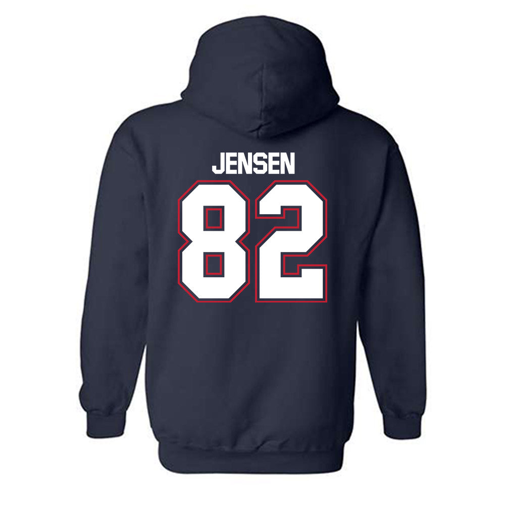 Utah Tech - NCAA Football : Mason Jensen - Classic Shersey Hooded Sweatshirt-1