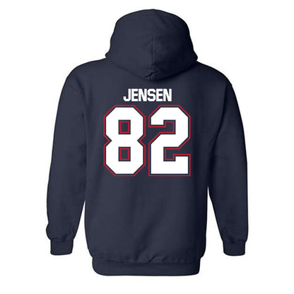 Utah Tech - NCAA Football : Mason Jensen - Classic Shersey Hooded Sweatshirt-1